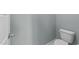 Enclosed toilet in new home build offers added privacy and convenience at 101 Pointe Park Cir, Holly Springs, NC 27540