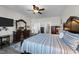 Spacious main bedroom with ample closet space and ensuite bathroom at 2120 Blue Iris Way, Zebulon, NC 27597