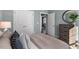 Bedroom with large window and access to another room at 2332 Sugar Cone Way, Fuquay Varina, NC 27526