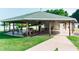 Relaxing community pavilion with picnic tables, perfect for outdoor gatherings at 257 Rawhide Dr, Louisburg, NC 27549