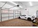Finished garage with ample space for car storage at 257 Rawhide Dr, Louisburg, NC 27549