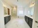 Luxurious main bathroom features a standalone tub, separate glass shower, and double vanity sinks at 3284 Roundly Rd # 16, New Hill, NC 27562