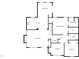 Main floor plan including kitchen, living room, and primary bedroom at 3321 Beech Bluff Ln, Raleigh, NC 27616