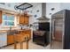 Spacious kitchen with stainless steel appliances at 6328 Bissette Rd, Wendell, NC 27591
