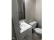 Clean bathroom with toilet and vanity at 7317 Bentley Wood Ln, Raleigh, NC 27616