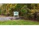 The Shade community entrance sign at 82 Byrd Ln, Pittsboro, NC 27312