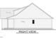 Side view of house showcasing shingle roof and clapboard siding at Lot 1H Sheep Pasture Rd, Spring Hope, NC 27882