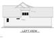 Left side view of the house showing clapboard siding and windows at Lot 1H Sheep Pasture Rd, Spring Hope, NC 27882