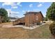 Log cabin with deck and landscaping at 1018 Lakeview Dr, Cedar Grove, NC 27231