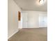 Simple bedroom with neutral walls and carpet flooring at 1134 Chestnut Bluff, Apex, NC 27502