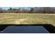 View of a large grassy backyard from patio at 148 Phil Jack Rd, Dunn, NC 28334