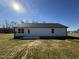 House exterior showcasing a large backyard at 148 Phil Jack Rd, Dunn, NC 28334