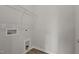 A functional laundry room features ample space and convenient hookups, ready for appliances at 150 Brookhaven Dr, Spring Hope, NC 27882