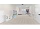 Spacious playroom with toys, a trampoline, and basketball game at 413 Holding Creek Dr, Wake Forest, NC 27587