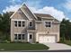 Two-story house with gray siding, white trim, and a two-car garage at 5173 Church Rd # 20, New Hill, NC 27562