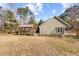Ranch home with covered porch and large backyard at 521 N Franklin Dr, Sanford, NC 27330