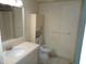 Clean bathroom features a vanity, toilet, and bathtub at 626 Pine Ridge Pl Pl, Raleigh, NC 27609