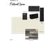 Exterior finishes with Natural Linen and Norris Gray colors at 7111 Hubner Pl # 19, Cary, NC 27519