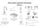 Included finish package with chrome fixtures, faucets, lighting, and hardware for bathrooms, kitchen and more at 7113 Hubner Pl # 20, Cary, NC 27519