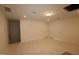 Unfinished basement featuring flush ceiling lighting at 7117 Hubner Pl # 22, Cary, NC 27519