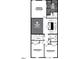 Second-floor floorplan featuring bedrooms, a loft, and a laundry room at 7117 Hubner Pl # 22, Cary, NC 27519