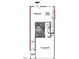 First floor plan showcasing kitchen, great room, and two-car garage at 7119 Hubner Pl # 23, Cary, NC 27519