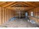 Workshop interior with workbench and shelving at 7228 Pecan Tree St, Willow Springs, NC 27592