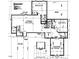 Upper floor plan with bedrooms, craft room, and finished rec room at 20 Lila Dr, Pittsboro, NC 27312