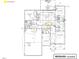 First floor plan showcasing an open layout, with a Gathering room, kitchen, formal dining, and home office at 2038 Kelsey Ct, Hillsborough, NC 27278