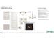 Additional features include a Kemwood Mantel fireplace with Black Slate Surround and Jewel Grey flooring at 2038 Kelsey Ct, Hillsborough, NC 27278