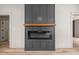 Living room showcasing a fireplace and attractive floors at 250 Ellington Rd, Graham, NC 27253
