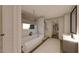Bathroom with standalone tub, stylish vanity, and a separate glass enclosed shower at 2801 Mount View Church Rd, Moncure, NC 27559