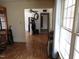 Bright living room with hardwood-style floors at 306 Eastway Ln, Graham, NC 27253