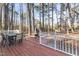 Spacious deck with seating area and grill at 3872 Hope Valley Rd, Durham, NC 27707