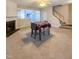 Bright living room with fireplace and staircase at 4232 Vienna Crest Dr, Raleigh, NC 27613