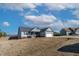 House with backyard and wooden fence, viewed from above at 58 London Ln, Angier, NC 27501