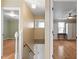 View of upstairs hallway and bedrooms at 7120 Sandringham Dr, Raleigh, NC 27613