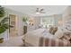 Spacious main bedroom with a king-size bed and en-suite bathroom at 197 Paper Birch Way, Fuquay Varina, NC 27526