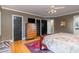 Spacious bedroom with hardwood floors and ample closet space at 2801 Chelsea Cir, Durham, NC 27707