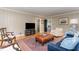 Spacious living room with hardwood floors and large windows at 2801 Chelsea Cir, Durham, NC 27707