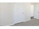 Simple bedroom with neutral walls and carpeted floor at 435 Blue Aspen Dr, Fuquay Varina, NC 27526