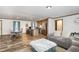 Open living room with kitchen and dining area views at 5724 Walters Ln, Burlington, NC 27217