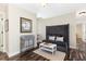 Comfortable sitting area with a chess table for entertainment and decor at 7700 Circle L Trl, Rougemont, NC 27572