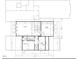 Second floor plan featuring a game room, bedroom, and unfinished storage at 127 Preston Trce, Pittsboro, NC 27312