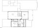 Second floor plan with a game room, bedroom, and unfinished storage at 127 Preston Trce, Pittsboro, NC 27312