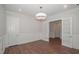 Bright office with hardwood floors and French doors at 127 Preston Trce, Pittsboro, NC 27312