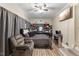 Spacious bedroom with a queen-size bed and ample closet space at 1508 Carroll Heights Rd, Zebulon, NC 27597