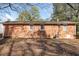 Brick ranch house with a large backyard at 1508 Carroll Heights Rd, Zebulon, NC 27597