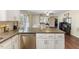 Spacious kitchen with granite island and stainless steel appliances at 1508 Carroll Heights Rd, Zebulon, NC 27597