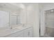 Double vanity bathroom with en-suite access at 192 Paper Birch Way, Fuquay Varina, NC 27526